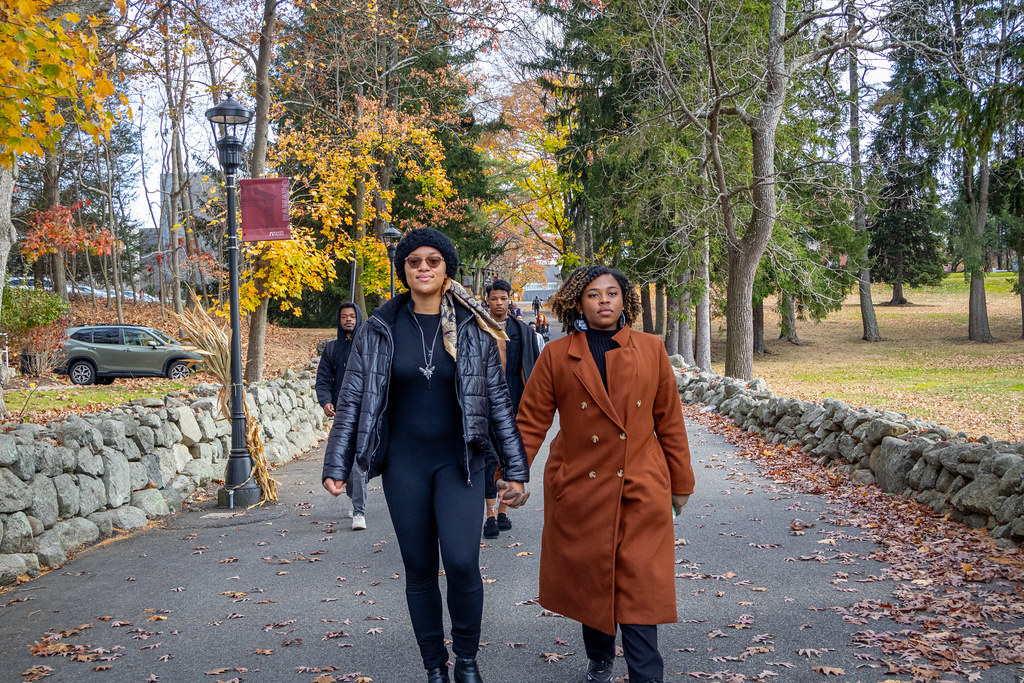 Ramapo College Walks in Solidarity for Black Heritage Month