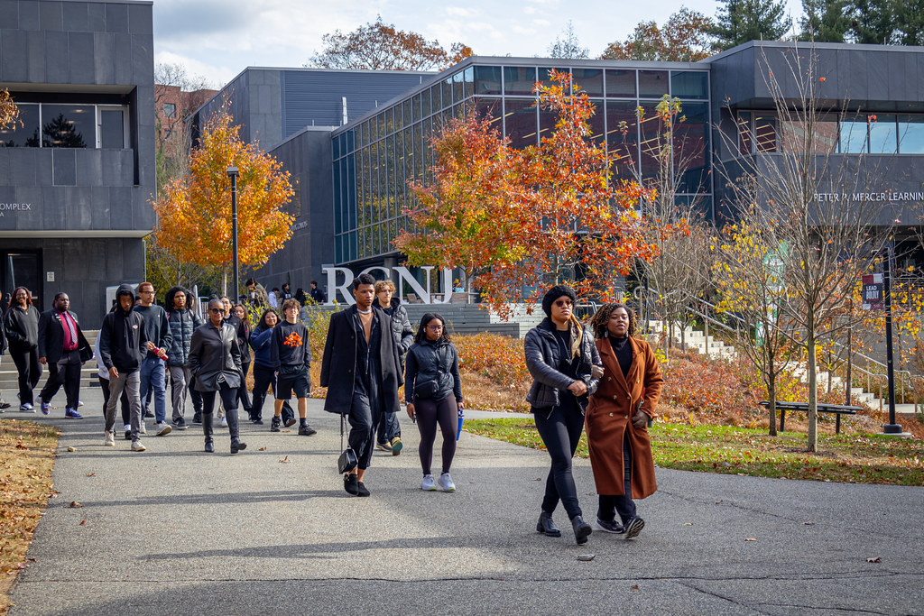 Ramapo College Walks in Solidarity for Black Heritage Month
