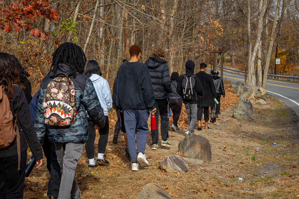 Ramapo College Walks in Solidarity for Black Heritage Month