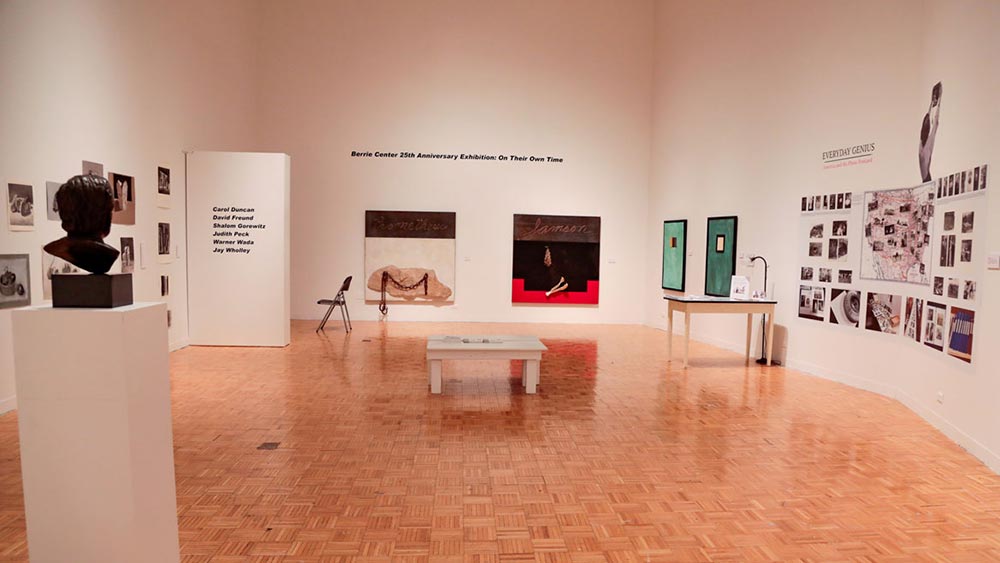 a-look-back_spring2025-home Art Gallery filled with art created by Ramapo College faculty